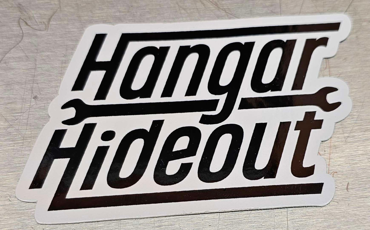 Hangar Hideout Sticker